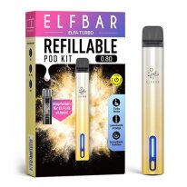 ELFA Turbo - Aurora Gold - Refillable Pod Kit