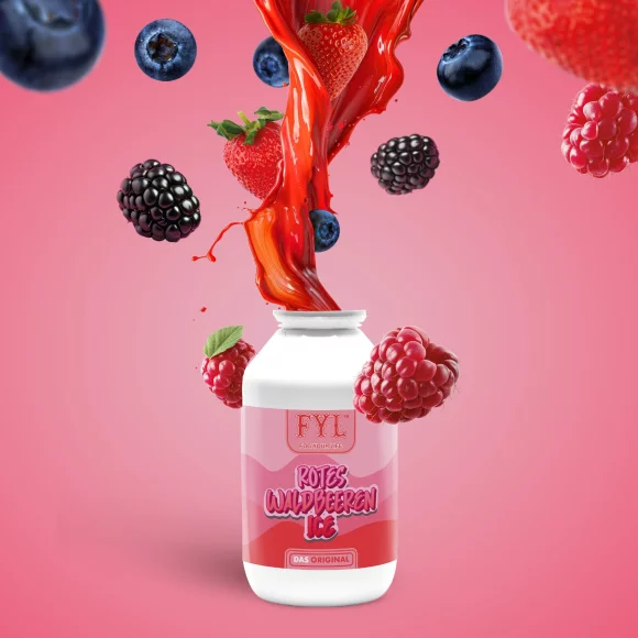 FogYourLife - Rotes Waldbeeren Ice - Aroma Shot - 25ml