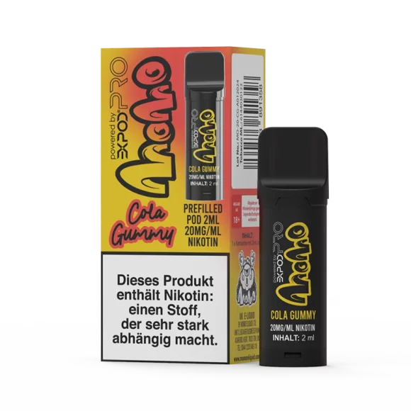 eXvape Expod Pro Momo - Cola Gummy - Pod 20mg