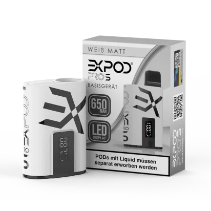 eXvape Expod Pro S - Wei&szlig; Matt - Pod System -...