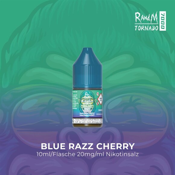RandM Tornado - Blue Razz Cherry 20mg/ml - E-Liquid