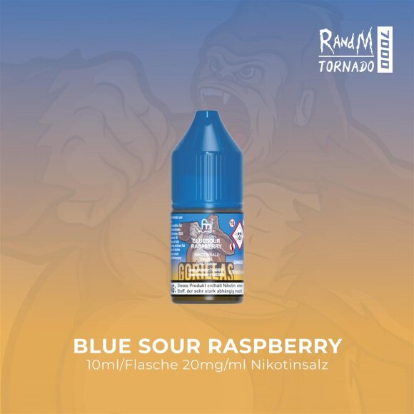 RandM Tornado - Blue Sour Raspberry 20mg/ml - E-Liquid
