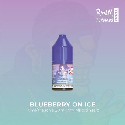 RandM Tornado - Blueberry On Ice 20mg/ml - E-Liquid