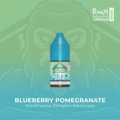RandM Tornado - Blueberry Pomegranate 20mg/ml - E-Liquid