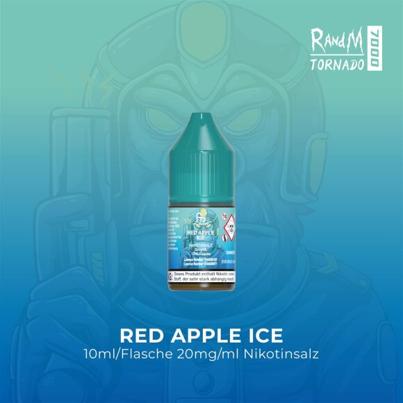 RandM Tornado - Red Apple Ice 20mg/ml - E-Liquid