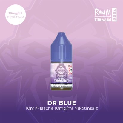 RandM Tornado - Dr. Blue 10mg/ml - E-Liquid