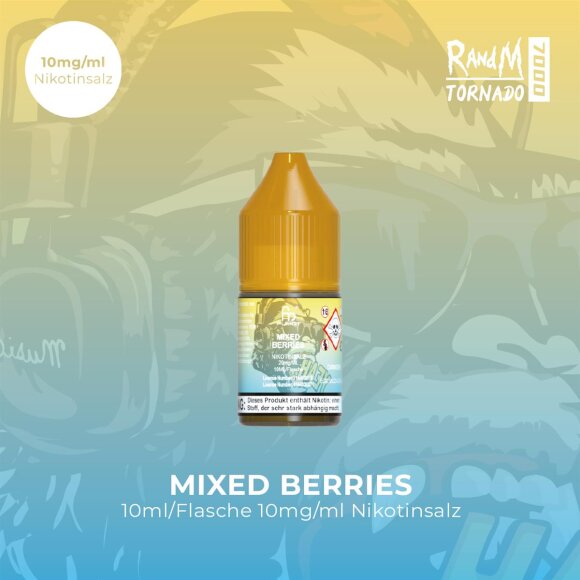 RandM Tornado - Mixed Berries 10mg/ml - E-Liquid