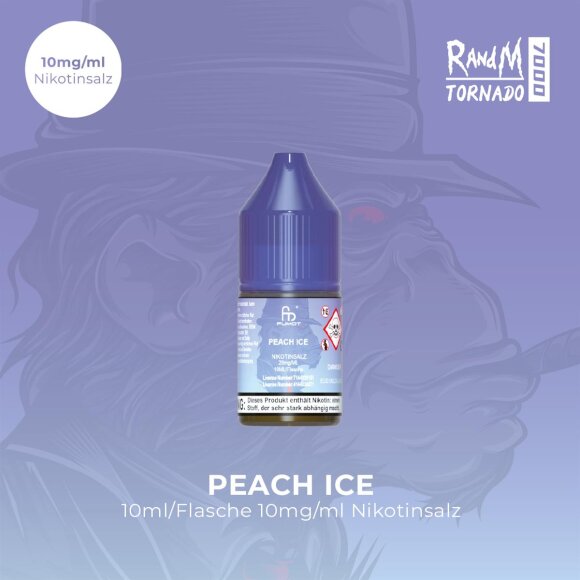 RandM Tornado - Peach Ice 10mg/ml - E-Liquid