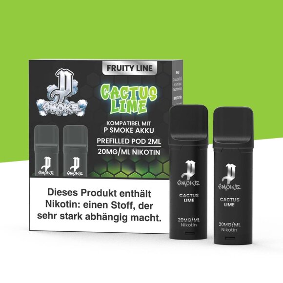P Smoke - Cactus Lime - Pod (2er Pack)