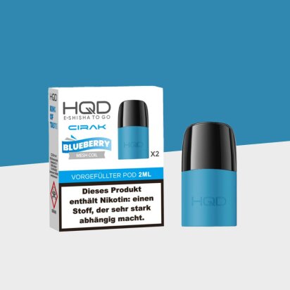 HQD Cirak - Blueberry - Pod (2er Pack)