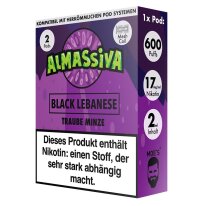 Al Massiva - Black Lebanese - Pod (2er Pack)