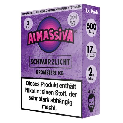 Al Massiva - Schwarzlicht - Pod (2er Pack)