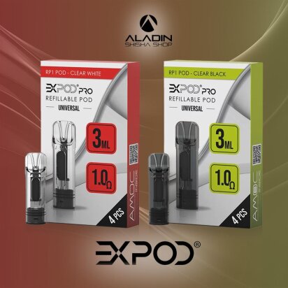 eXvape Expod Pro - RP1 Refillable Pods (4er Pack)