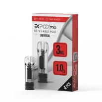 eXvape Expod Pro - RP1 - Clear White - Refillable Pods...